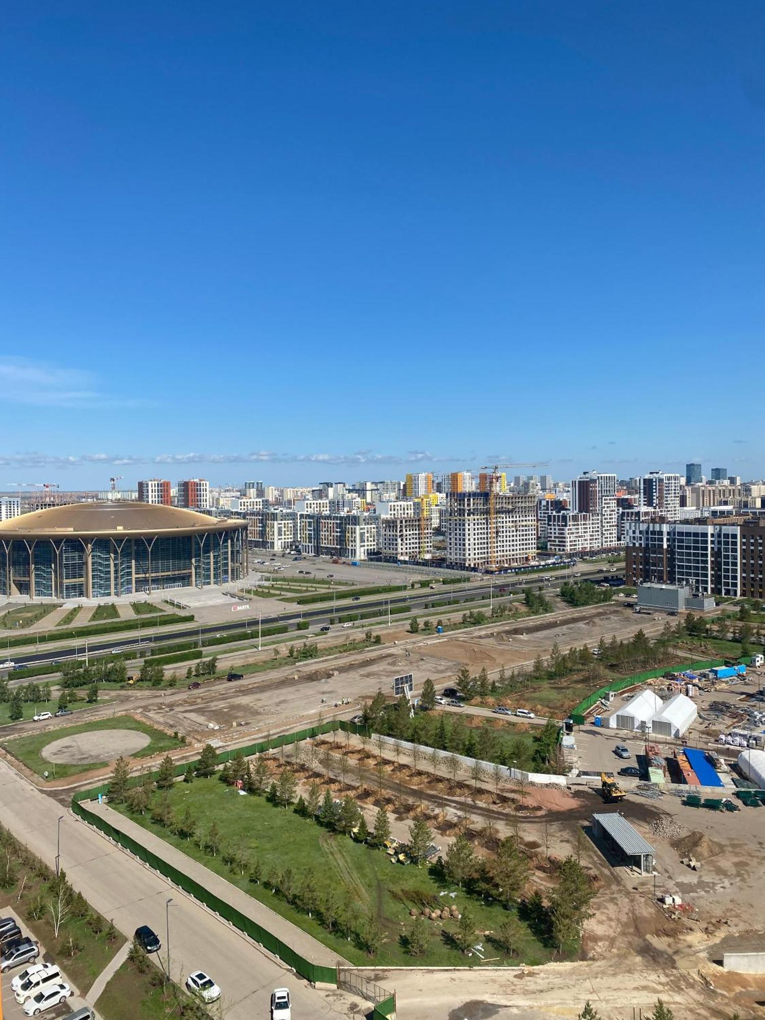 новая центр левого берега Apartment Nur-Sultan (Astana)